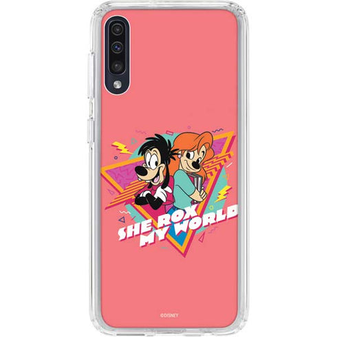 Disney She Rox My World Galaxy A50 Clear Case